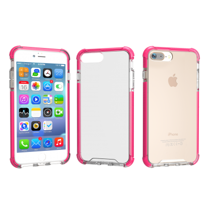 iPhone 6Plus|6s Plus|7 Plus|7s Plus|8 Plus Compatible Case(Pink)